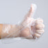 Kids Disposable Gloves - 100pcs Small PE Clear Plastic Gloves for Cleaning, Cooking, Garden Craft (Ages 3-12)