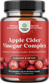 Cleansing Apple Cider Vinegar Capsules - Extra Strength ACV Cleanse and Detox Pills for Gut Health (30 Servings)