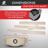 Sleeve Stars Tennis Elbow Brace - Tendonitis Elbow Brace & Strap for Pain Relief and Support for Forearm (Single/Beige)