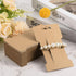 PATIKIL Hair Clip Display Cards - 200 Pack Paper Cardboard Holder for Jewelry Hair Accessories Organizing