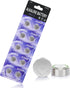 kunying LR44 Batteries 10 Pack, L1154F AG13 357 303 SR44 A76 Premium Alkaline