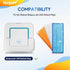 KEEPOW Braava Jet 240 Mop Pads Compatible with iRobot Braava Jet 240, 241, 245 (2 Wet + 2 Damp + 1 Dry)