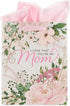 Christian Art Gifts Gift Bag/Tissue Paper Set - For Moms, I Love That You're My Mom, Pink, Medium