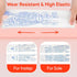 2 Pairs Reflexology Foot Massage Socks with Trigger Point Tool, Foot Pain Relief for Women and Men (Women)