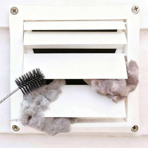 ZHJISHGUO 2 Pack (2, 1 Short+1 Dryer Vent Cleaner Kit - Long Flexible Lint Brush for Dryer Vents, Refrigerator Coils
