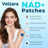 Velzara 30 NAD+ Patches Comfortable All-Day Wear Vegan, Water-Resistant Patches