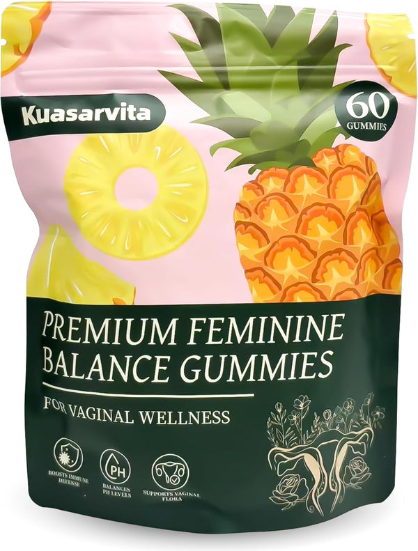 Premium Feminine Balance Gummies for Women, Vaginal Probiotics, PH Balance for Women