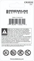 Premium Panasonic CR2032 Lithium 3V Coin Cell - Japanese Engineered High Capacity Batteries (4 Pack)