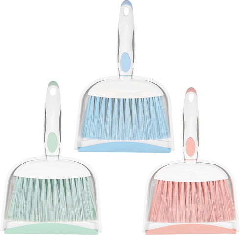 Set Set Broom Dustpan Brush Small Dust pan: Small Broom and Dustpan Mini Dust pan and Brush for Desk, Home, Camping