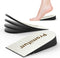 Adjustable Heel Lifts for Pain Relief, 4 Layer Orthopedic Inserts for Achilles Tendonitis, Plantar Fasciitis, Beige