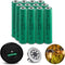 Ni-MH Rechargeable AAA Batteries 600mAh 1.2V Pre-Charged for Solar Garden Landscaping Outdoor Solar Lights (12 Pack)