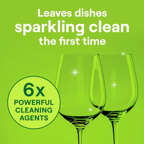 Seventh Generation Power Plus Dishwasher Detergent Packs, Fresh Citrus Scent, 40 Count for Sparkling Dishes