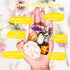 Set QianCannaor Crystals and Healing Stones for Anxiety, Relaxation Spiritual Crystals Gift for Meditation