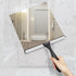 AmazerBath 10 Inch Shower Squeegee for Glass Doors - All-Purpose Squeegee with Hook for Windows, Mirrors, Tiles, Car