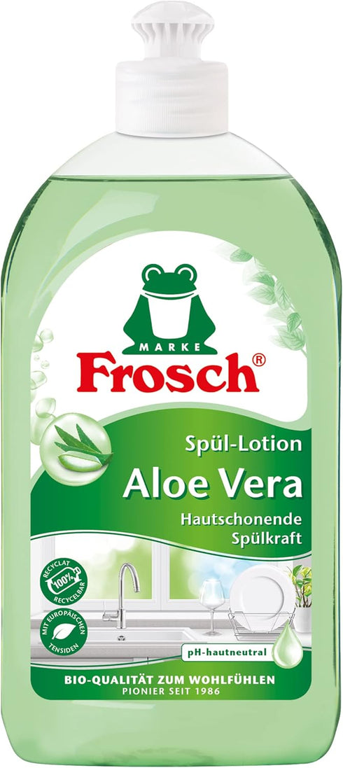 Frosch Aloe Vera Dishwashing Liquid, 500ml