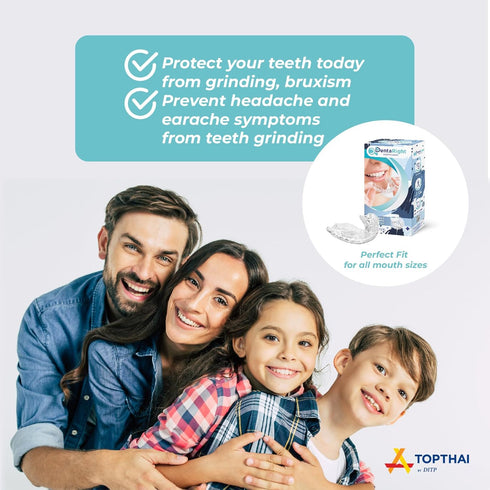 Dental Mouthguard for Bruxism | Teeth Grinding & Clenching | Pack of 6 | Moldable & Trimmable Premium Quality
