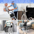 Tcwhniev Stand Assist, Mobility Standing Aid Rail, Adjustable Height Senior Mobility Standing Aid Rail, Nonslip Support