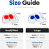 Gel Heel Pads for Shoes, Plantar Fasciitis Cups for Pain Relief, Silicone Cushions, Protector Insoles, 3 Pairs (LARGE)