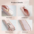 Ballet Shoe Makeup Bag, Small Portable Cosmetic Organizer for Women and Girls