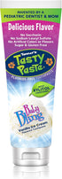 Tanner's Tasty Paste Baby Bling - Anticavity Fluoride-Free Vanilla Flavored Toothpaste for Kids, 4.2 oz