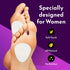 12-Pack Metatarsal Pads for Women, 1/4” Thick Comfort Foot Cushions for Heels & Pain Relief, Ideal for Metatarsalgia