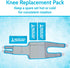 Arctic Flex Gel Replacement Packs - Reusable Gel Ice Packs for Knee Ice Brace, Hot and Cold Gel Pack for Injuries, Pain