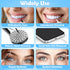 120Pcs Interdental Brushes - 360° Bendable Soft Bristles for Gum Braces Oral Teeth Cleaning Tool (Black, White)