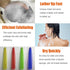 African Net Sponge, Authentic Real African Exfoliating Net Bath Sponge for Shower, Gray