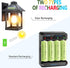 Teneyuuo 1.2v 1800mAh Devices,4 Packs 1800mAh Ni-Mh Rechargeable AA Batteries High Capacity for Outdoor Solar