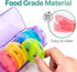 Sukuos Weekly Pill Organizer, 7 Day 2 Times a Day Large Daily Pill Box Easy to Open for Medicine/Vitamin/Supplements