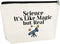 Thank You Gift for Scientist Women: Makeup Bag for Science Teacher, Physicist, Chemistry, Biology Graduation.