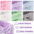 Shindel Spa Headbands 6 Pack - Skincare and Makeup Headbands for Washing Face, Coral Fleece, Elastic for Women