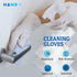 Hand-E Touch White Nitrile Disposable Gloves | Latex Free | Food Prep, Salon, Kitchen Gloves