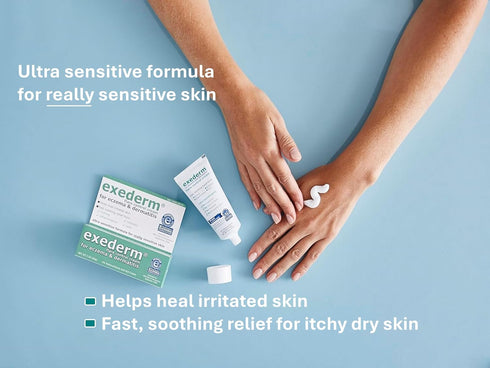 Exederm Flare Control Cream for Eczema & Dermatitis, 2 oz