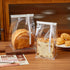 Roppolo 50 Pcs Bread Bags for Homemade Breads, 6.3 Inch Clear Bakery Bags