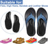 Dr.Foot Arch Support Shoe Inserts for Plantar Fasciitis Relief – Self-Adhesive Arch Pads, Heel Cushion for Men and Women
