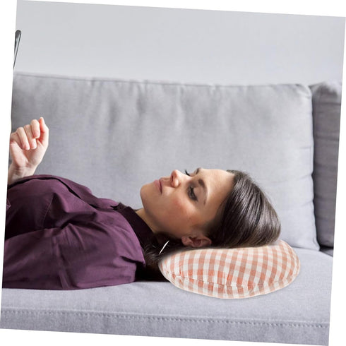 Unomor Ear Hole Pillow for Elderly Nursing Ergonomic Side Pillow with Hole for Comfortable Sleep Portable Office Ear