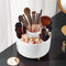 Makeup Brush Holder Organizer, 360° Rotating Cup for Cosmetics, Nail Polish, Bathroom Vanity Desktop Organizer