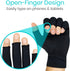 Vive Fingerless Arthritis Gloves for Men & Women, Copper Infused Fabric for Therapeutic Compression