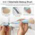 Multi-Tasker 4-in-1 Makeup Brush - Vegan & Travel-Friendly All-in-One Beauty Tool for On-the-Go Glam
