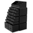 Readaeer Makeup Cosmetic Organizer with 12 Drawers, Storage Display Boxes Case (Black)