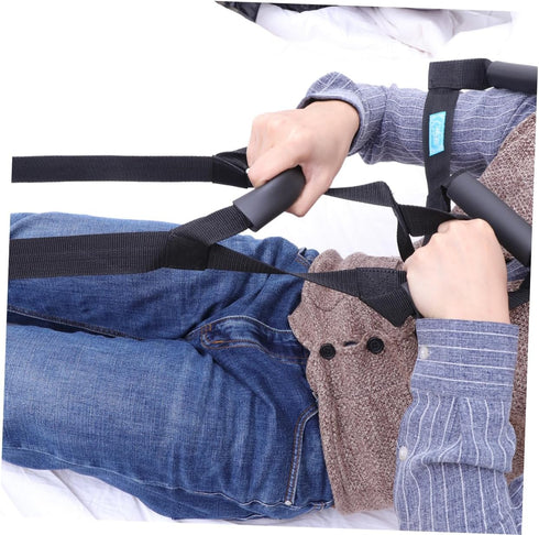 Healeved Bed Ladder Assist Device Bed Pull up Strap for Elderly and Seniors Easy to Use Sit up Aid with Comfortable
