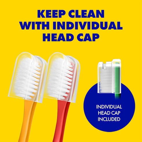 Extra Soft Toothbrush Refill for Adults, 7 Pcs Manual Toothbrushes for Sensitive Gums and Teeth, Green
