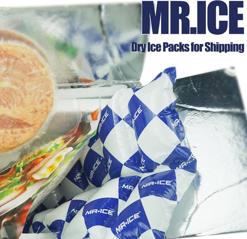 Packs Frozen Packs Pack 24 4 Dry Ice for Shipping Food - Flexible Ice Blanket for Coolers - Shipping Cold Keep Food