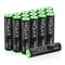 HiQuick Rechargeable Batteries AAA 1100mAh High Capacity Performance 1.2V, 16 Counts, Pre-charged Ni-MH