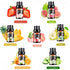 Fruity Essential Oils Set - TOP 14 Fragrance Oil for Diffusers, Candle Making includes Strawberry, Apple, Pineapple, Cucumber Melon, Cherry, Mango, Lemon, and Orange Scented Aromatherapy Oils (5ml)