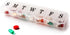 Deke Home Weekly Pill Organizer (2 Pack) - 7 Day Pill Box with Large Compartments, Easy Open, BPA Free, Travel Friendly