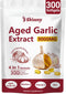 Skiseoy Aged Garlic Extract 9000mg Odorless 2 Years Organic Aged Garlic Supplements with