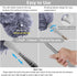 DELUX Extendable Microfiber Feather Duster with 100 Inch Long Pole, Bendable Head & Long Handle for Cleaning