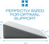 Kolbs 7.5" Bed Wedge Pillow for Sleep Apnea, FSA Eligible Acid Reflux, and Back Pain Relief, with Chic Jacquard Cover